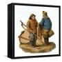 Fishermen-null-Framed Stretched Canvas