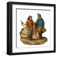 Fishermen-null-Framed Art Print
