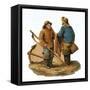 Fishermen-null-Framed Stretched Canvas