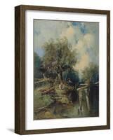 Fishermen-Juli Julievich Klever-Framed Giclee Print