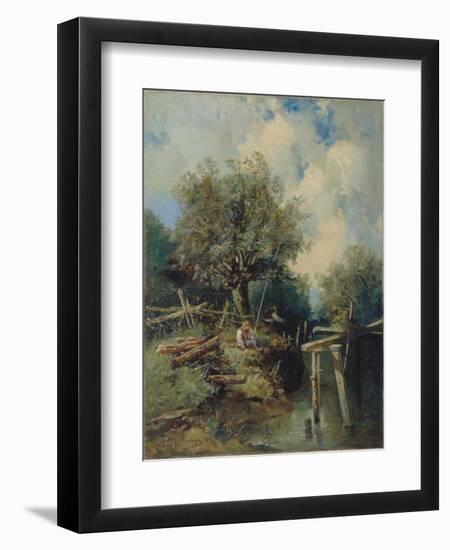 Fishermen-Juli Julievich Klever-Framed Giclee Print