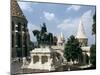 Fishermens Bastion, Budapest, Hungary-Peter Thompson-Mounted Photographic Print