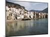 Fishermens Houses Overlooking the Harbour, Cefalu, Sicily, Italy, Europe-Martin Child-Mounted Photographic Print