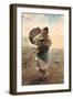 Fisherwoman, 1885-Rafael Senet-Framed Giclee Print