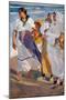 Fisherwomen from Valencia-Joaquín Sorolla y Bastida-Mounted Giclee Print