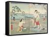Fisherwomen, March 1864-null-Framed Stretched Canvas