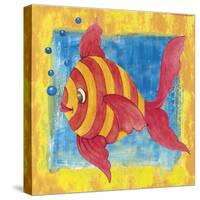 Fishes Colors 01-Maria Trad-Stretched Canvas