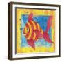 Fishes Colors 01-Maria Trad-Framed Giclee Print