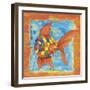 Fishes Colors 03-Maria Trad-Framed Giclee Print