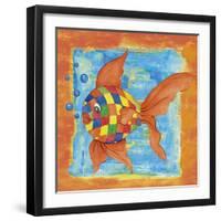 Fishes Colors 03-Maria Trad-Framed Giclee Print