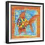 Fishes Colors 03-Maria Trad-Framed Giclee Print