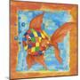 Fishes Colors 03-Maria Trad-Mounted Giclee Print