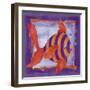 Fishes Colors 04-Maria Trad-Framed Giclee Print