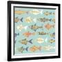 Fishes Decorative-Tasiania-Framed Art Print