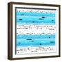 Fishes in the Sea-Laurence Lavallee-Framed Giclee Print