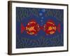 Fishes' Kisses-Brian Pollard-Framed Giclee Print