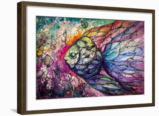 Fishes-DannyWilde-Framed Art Print