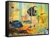 Fishes-Robin Maria-Framed Stretched Canvas