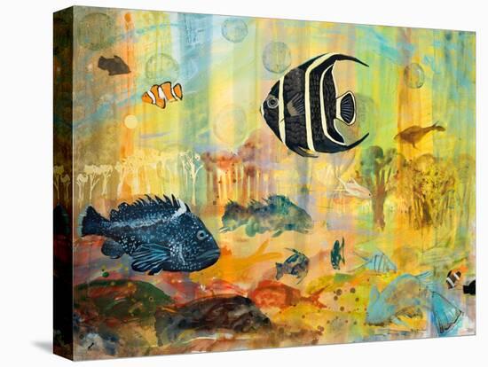 Fishes-Robin Maria-Stretched Canvas