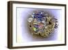 Fishet Tangle-Tom Kelly-Framed Giclee Print