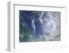 Fisheye view of wave breaks at Hapuna Beach, Big Island, Hawaii-Stuart Westmorland-Framed Photographic Print