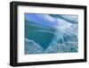 Fisheye view of wave breaks at Kua Beach, North of Kona, Big Island, Hawaii-Stuart Westmorland-Framed Photographic Print