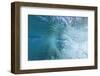 Fisheye view of wave breaks at Kua Beach, North of Kona, Big Island, Hawaii-Stuart Westmorland-Framed Photographic Print