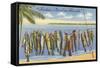 Fishin's Good in Florida-null-Framed Stretched Canvas