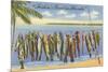 Fishin's Good in Florida-null-Mounted Art Print