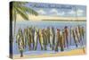 Fishin's Good in Florida-null-Stretched Canvas