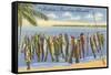 Fishin's Good in Florida-null-Framed Stretched Canvas