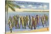 Fishin's Good in Florida-null-Stretched Canvas