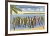 Fishin's Good in Florida-null-Framed Premium Giclee Print