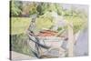 Fishing, 1909-Carl Larsson-Stretched Canvas
