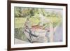 Fishing, 1909-Carl Larsson-Framed Giclee Print