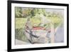 Fishing, 1909-Carl Larsson-Framed Giclee Print