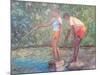 Fishing, 2014 (oil on canvas)-Carlton Murrell-Mounted Giclee Print