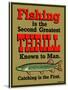 Fishing 2nd Thrill-Mark Frost-Stretched Canvas