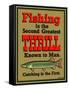 Fishing 2nd Thrill-Mark Frost-Framed Stretched Canvas