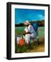 Fishing Again-Jane Slivka-Framed Art Print