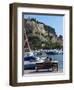 Fishing and Leisure Boats Moored at the Key Side, Harbour in Cassis Cote d'Azur, Var, France-Per Karlsson-Framed Photographic Print