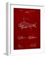 Fishing Artificial Bait-Cole Borders-Framed Art Print