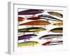 Fishing Artificial Lures, Thin Minnows-Anthony Harrison-Framed Photographic Print