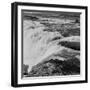 Fishing at Celilo Falls on the Columbia River, 1954-Virna Haffer-Framed Giclee Print