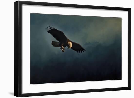 Fishing at Dusk-Jai Johnson-Framed Giclee Print