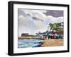 Fishing at Kingsdown White Cliffs, 2010-Clive Metcalfe-Framed Giclee Print