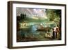 Fishing at St Ouen, 1860-1861-Edouard Manet-Framed Giclee Print