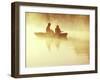 Fishing at Sunrise-null-Framed Photographic Print