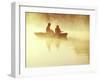 Fishing at Sunrise-null-Framed Photographic Print