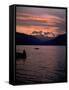 Fishing at Sunset, Lake Maggiore, Italy-Peter Thompson-Framed Stretched Canvas